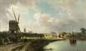cornelis_springer_and_kasparus_karson_-_view_of_the_hague_from_the_delft_bridge__1852