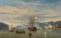 jacob_eduard_van_heemskerck_van_beest_-_hnlms_steam_warship_medusa_forcing_passage_through_the_shimonoseki_strait__1864