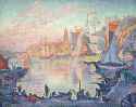 Paul Signac - The Port of Saint-Tropez (1901 - 1902)