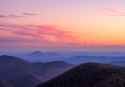 Pink sunset at Brasstown Bald