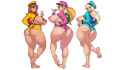 6481238 - Jakuson_Z Princess_Daisy Princess_Peach Princess_Rosalina Super_Mario_Bros.