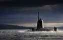 hms ambush returning to hmnb clyde, clyde estuary