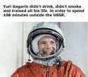 commie gagarin