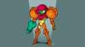 metroid - samus armor sketch simple 1440p