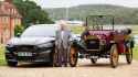 101-year-old-man-driving-ford-model-t-and-mustang-mach-e