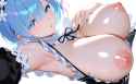 萌え萌えAI侍@UniFans - レム ｜ Rem ｜ 💙💙💙 (129377039) p36