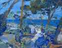 Léon Cauvy - Port d’Alger, vue de la ville (1922)
