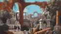 Marco Ricci - A Capriccio of Roman Ruins