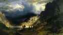 144944-A-Storm-in-the-Rocky-Mountains-Albert-Bierstadt-classical-art-classic-art-painting
