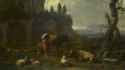 Abraham_Jansz._Begeyn_-_Peasants_with_Cattle_by_a_Ruin