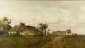 Władysław Aleksander Malecki, KRAJOBRAZ SPOD KRAKOWA, 1873
