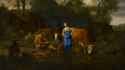 Adriaen_van_de_Velde_(Amsterdam_1636-Amsterdam_1672)_-_Shepherd_and_Shepherdess_with_Cattle_by_a_Stream_-_RCIN_404137_-_Royal_Collection