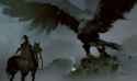Big_eagle_vs_small_knight_by_Darek_Zabrocki