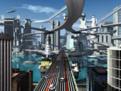 Futuristic cities