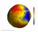 exaggerated geoid