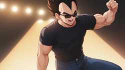 Vegeta - Hooked On A Feeling (AI Cover) [En1halv5pxQ]