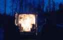 Fire in a Van