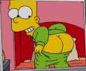 bart simpson mooning webcam