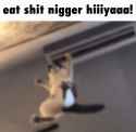 eat shit nigger