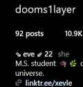 Screenshot 2025-01-05 at 12-58-29 ⇘ eve ⇙ 22 (@dooms1layer) • Instagram photos and videos