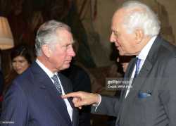 Prince of Wales and Evelyn de Rothschild
