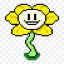 png-transparent-pixel-art-smiley-undertale-flowey-video-games-toriel-flower-sprite-toby-fox-thumbnail