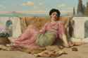 The_quiet_pet,_by_John_William_Godward