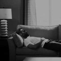 laying down gigachad