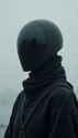 black full face helmet
