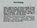 Zersetzung