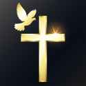 golden shining christian cross and dove of peace.jpg