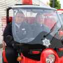 Sumo Aoiyama Takakeisho Fire Car