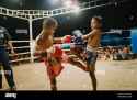 muay-thai-kids-during-fight-2EADPXN