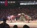 Dewanohana vs Wakashimazu - Nagoya 1985, Day 1 - Utchari.webm