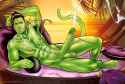 ORION slave boy cum with tail