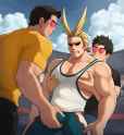 All Might x Fans