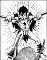 Elflord issue # 1e Hawks nunchucks